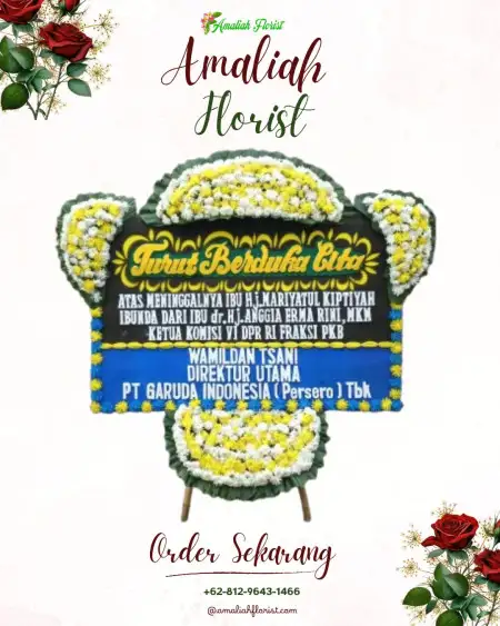 Papan Bunga Duka Purwantoro